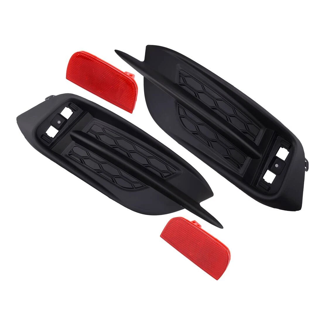 Rear Bumper Fog Light Bezel Trim for Honda Civic