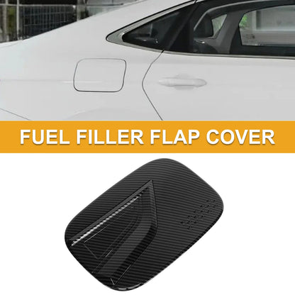 Fuel Tank Door Cap for Kia Sorento (2021-2024) Carbon Fiber Black