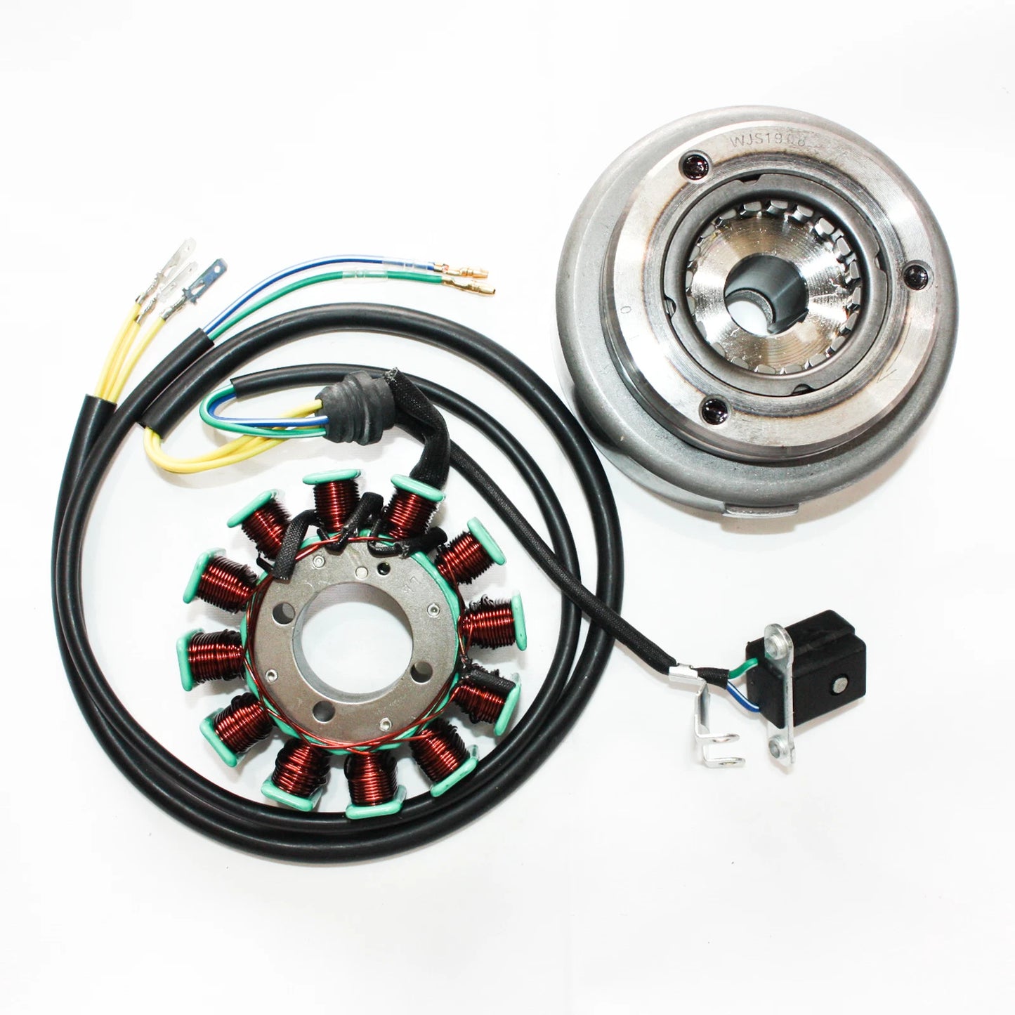 12 Pole Magneto Stator for 200cc 250cc PIT Quad Dirt Bike ATV