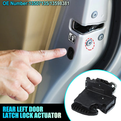 Rear Left Door Lock Actuator for Chevy Silverado 1500 (2014-2019)