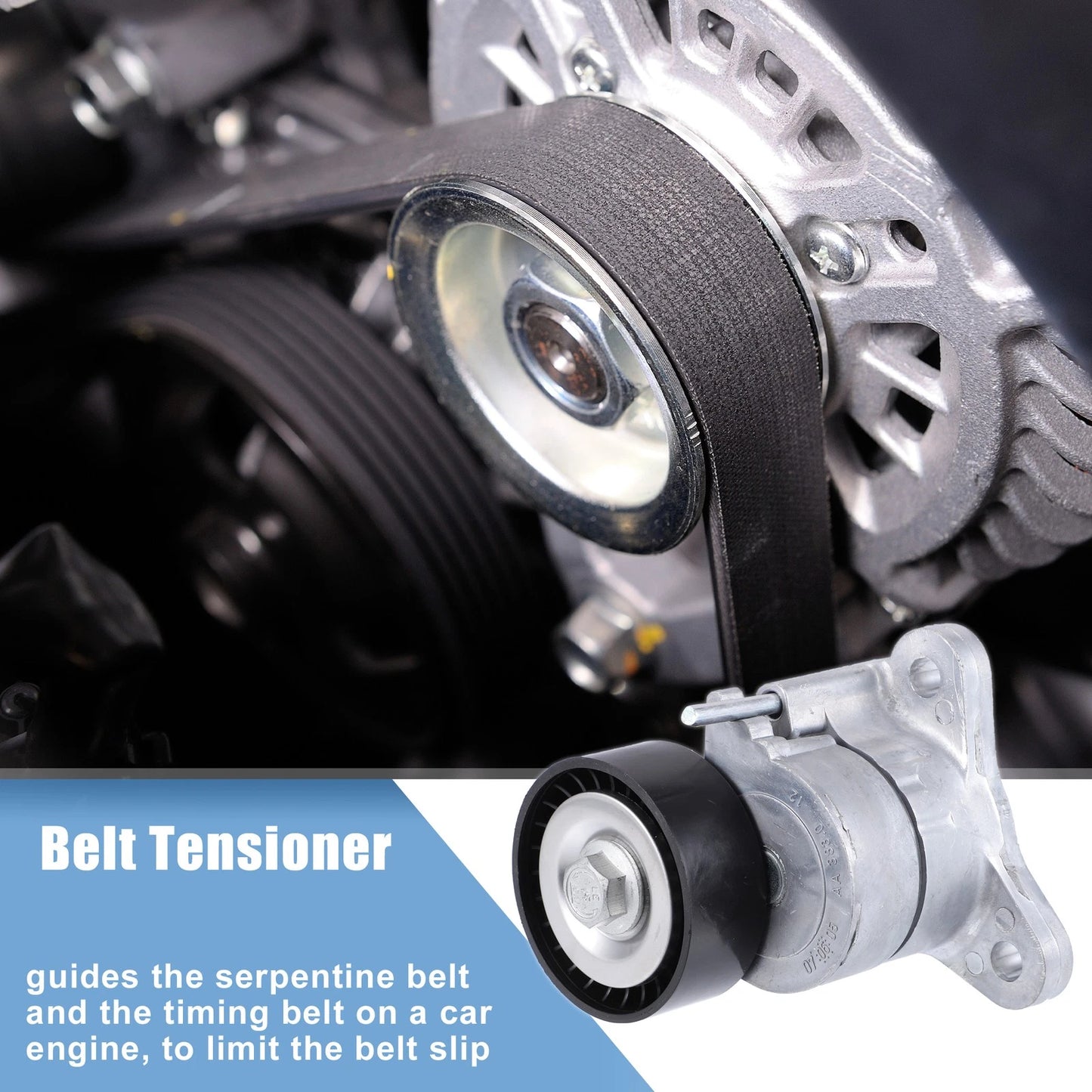 Engine Belt Tensioner Pulley 2.4L for Chrysler Sebring (2007 - 2010)