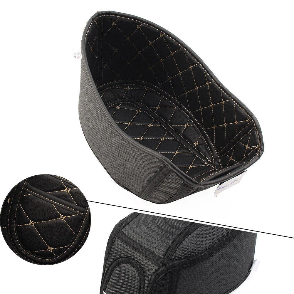 Leather Box Seat Storage Cover for Honda Click 150 125 (2016-2019)