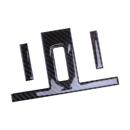 Black Carbon Fiber Roof Reading Light Cover for Chrysler 300 (2005-2007)
