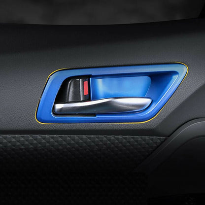 Blue Interior Door Handle Bowl Cover Trim for Toyota C-HR (2017-2020)