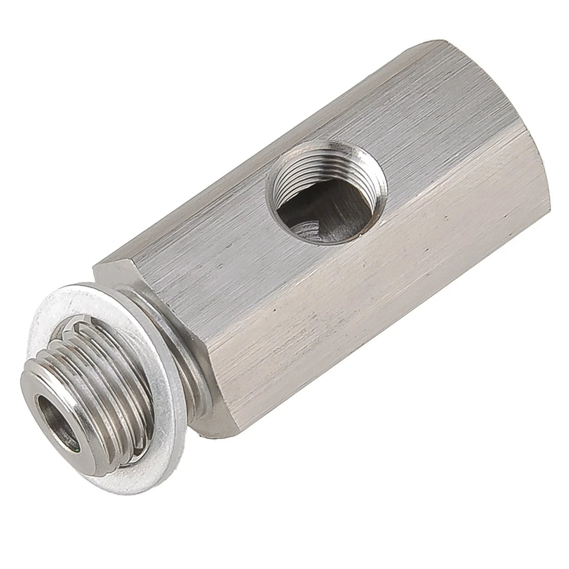 1/4NPT to 1/8NPT Oil Pressure Gauge Adapter for Car Engine - Excellent Condition