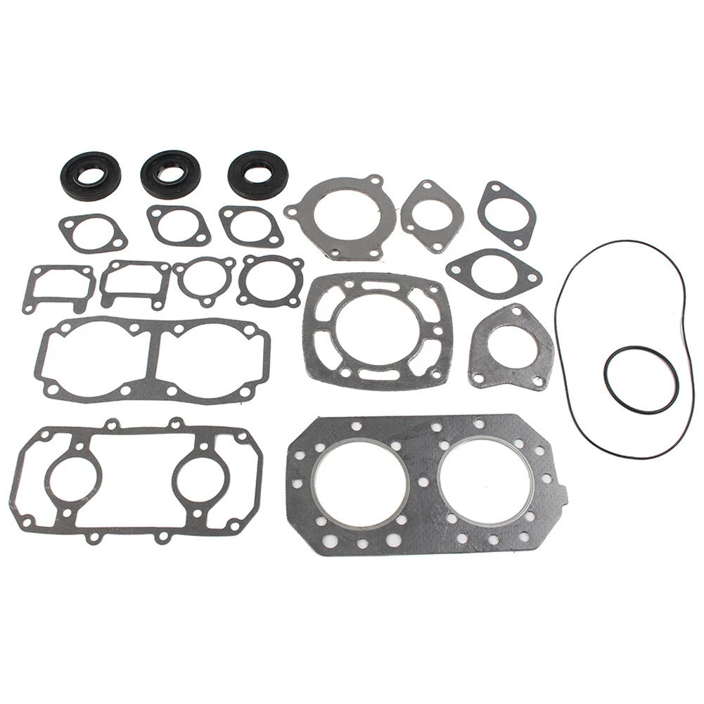 Engine Gasket Oil Seal & O-Ring Kit for Kawasaki 550 (1982-1990)