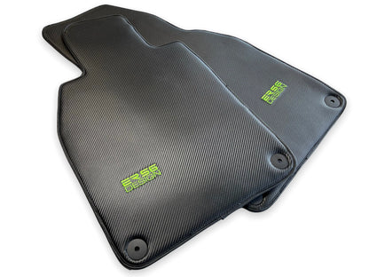 Floor Mats for Porsche Cayenne 2003-2010 LHD Carbon Fiber ER56 Design