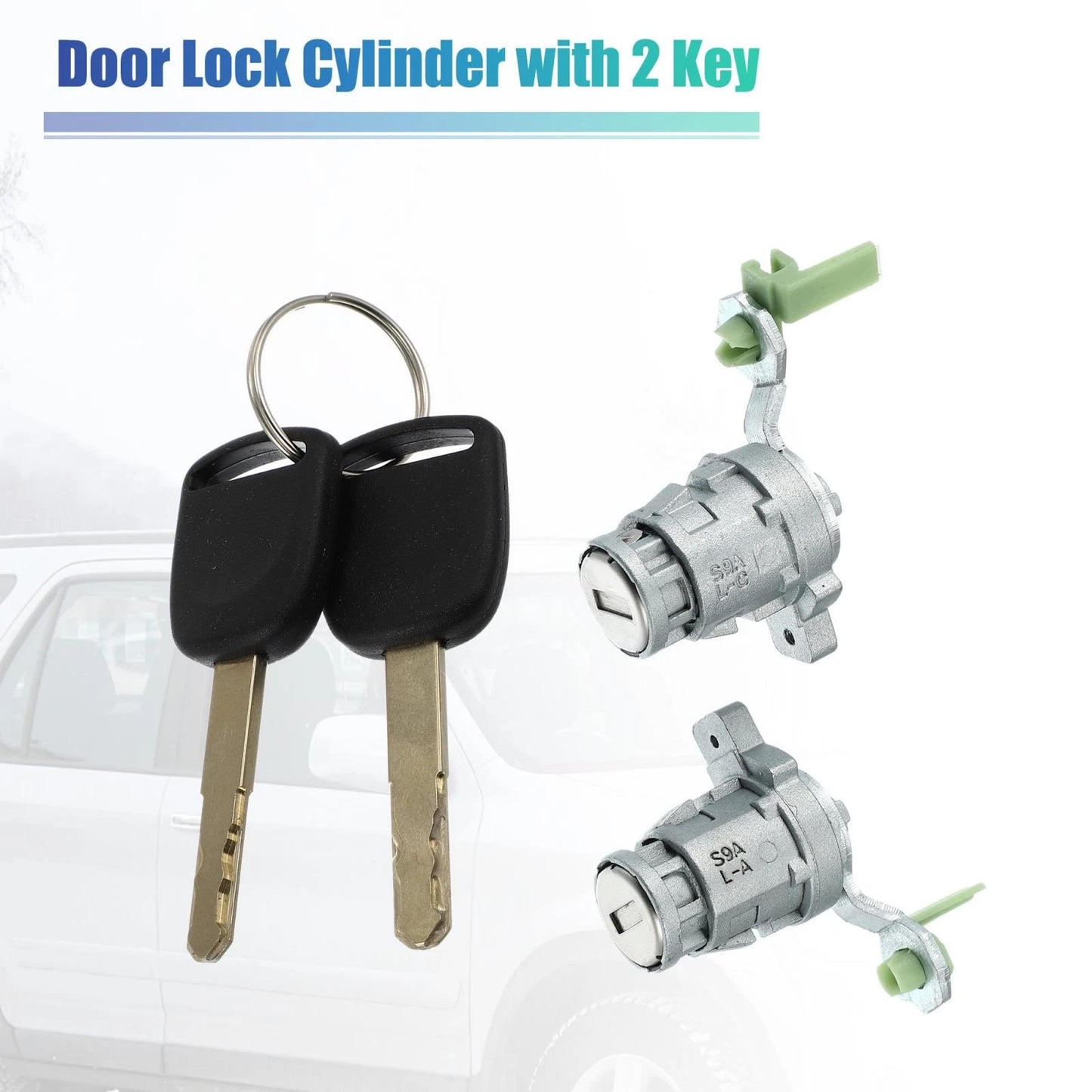 Door Lock Cylinder w/ Keys for Honda CR-V (2003-2006)