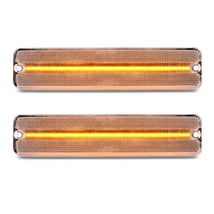 Front Bumper Fender Side Marker Lights  for Jeep Wrangler YJ (1987-1995)