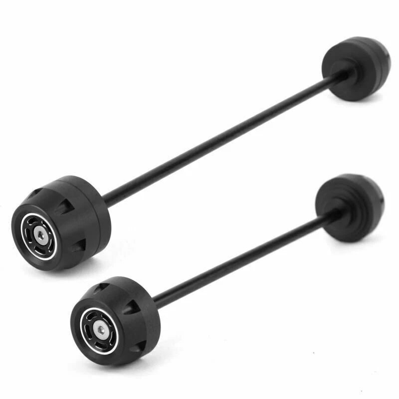 Fork Swingarm Crash Pads Axle Set - Black for BMW F900 R, F900 XR (2020)