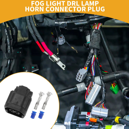 Pin Fog Light DRL Lamp Connector Plug for Honda