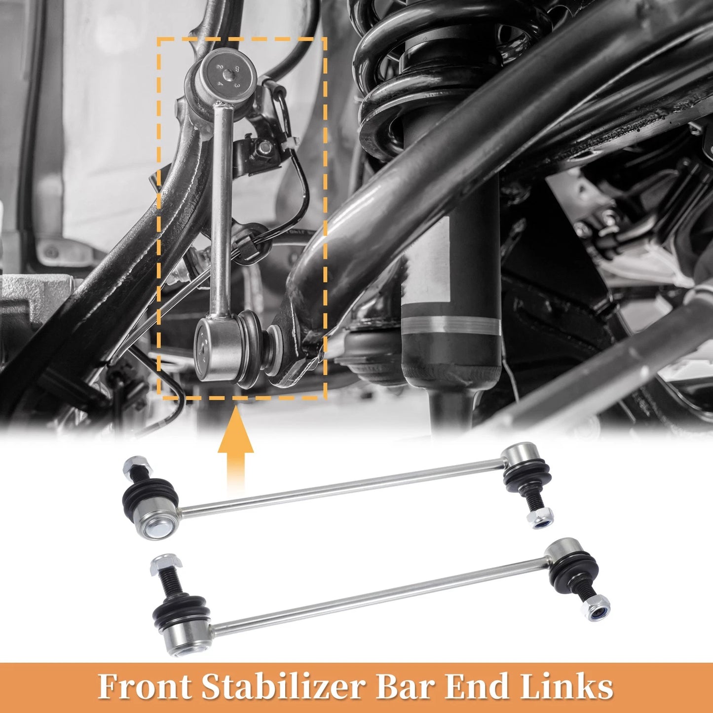 Front Stabiliser Sway Bar Links for Chevrolet Captiva Sport (2012-2015)