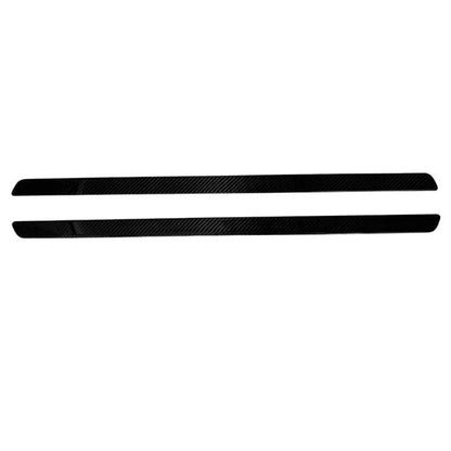 Real Carbon Fiber Front Door Sill Trim Strip For BMW M3 G80 / M4 G82 2021-2024