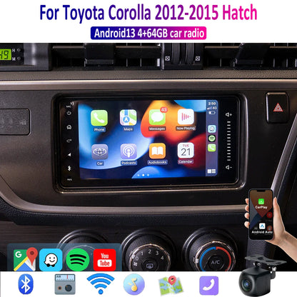 7'' Apple CarPlay Android Auto Radio for Toyota Corolla (2012-2015)