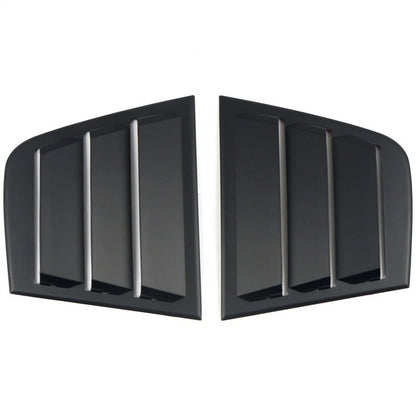 Gloss Black Quarter Louver Covers for Dodge Charger (2011-2021)