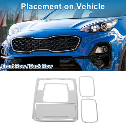 Front Row Rear Light Trim Bezel for Honda Stepwgn (2023) Silver Tone