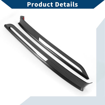 Carbon Fiber Black Front Left & Right Covers for Mazda CX-30 (2020-2022)