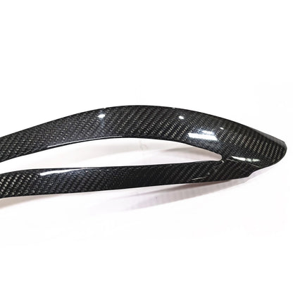 2 x Carbon Fiber Headlight Eyebrow Trim for BMW 7-Series G11 G12 (2016-2018)