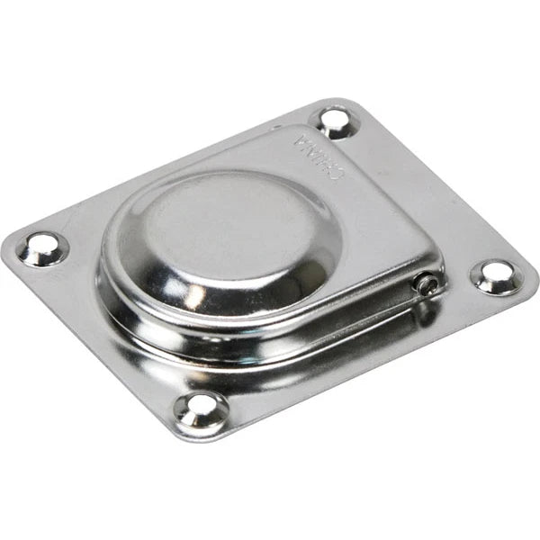 Ring Pull-Hatch Lifter x 4 Stainless Steel Anti Rattle for Caravan/Boat