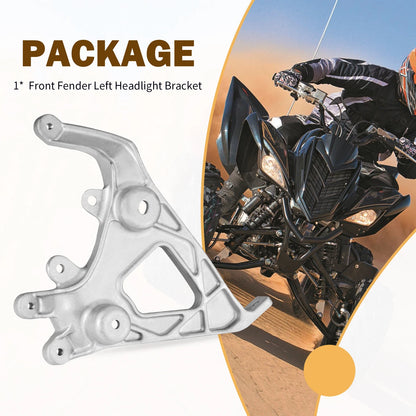 Front Fender Left Headlight Bracket for Yamaha Raptor 700 YFM700 (2006-2012)