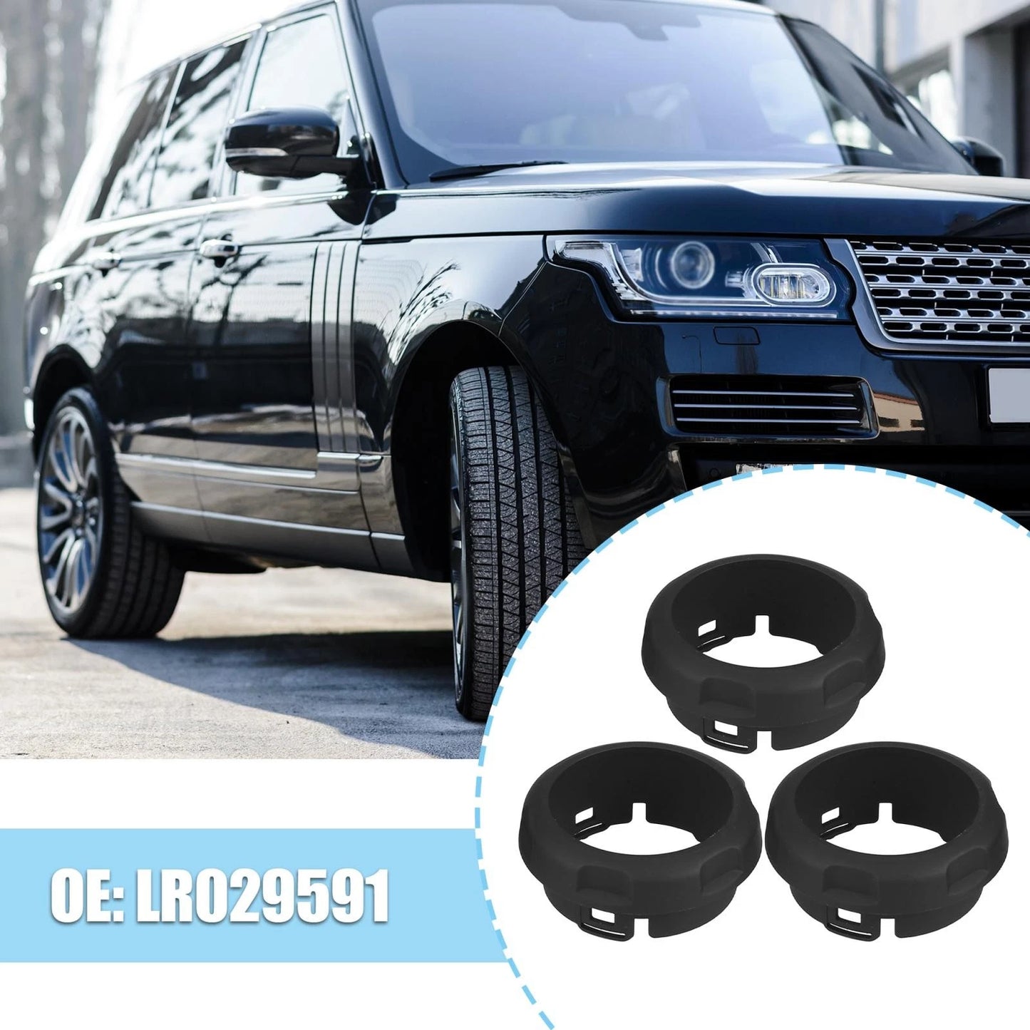 3 x LR029591 AC Volume Control Knobs for Land Rover Discovery (2010-2016)