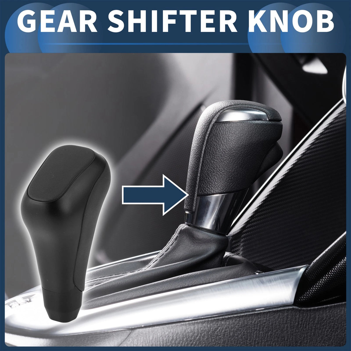 Faux Leather Automatic Gear Shifter Knob for Toyota 4Runner (2012-2021)