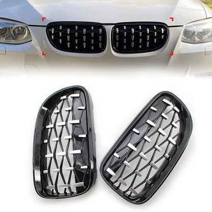Diamond Front Kidney Grille for BMW 3 Series E92 E93 (2010-2013)