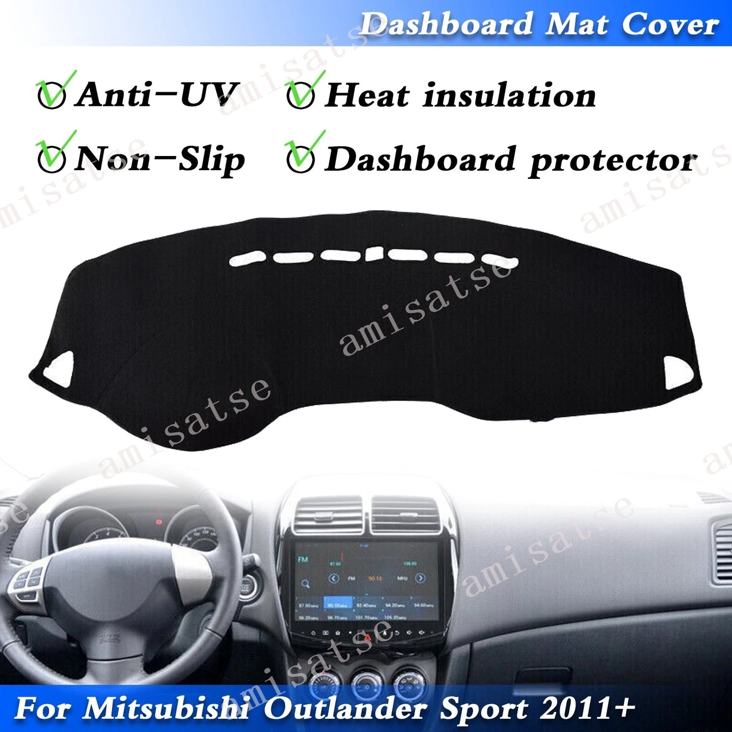 Dashmat for Mitsubishi Outlander Sport RVR ASX (2011 - Present)