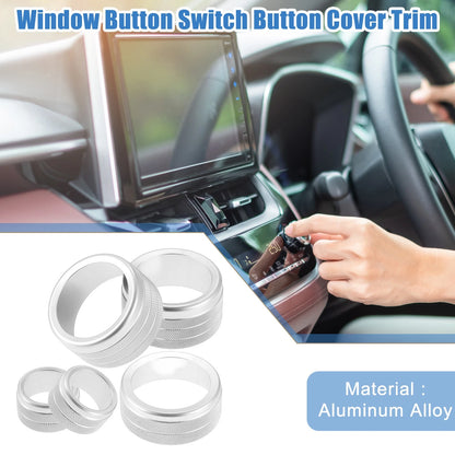 AC Volume 4WD Switch Knob Cover / 5 x / Toyota Tundra (2014–2021)