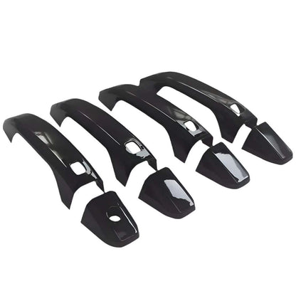 Glossy Black Door Handle Covers for Chevrolet Silverado, Suburban, GMC Sierra