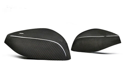 Dry Carbon Fiber Mirror Covers for Infiniti Q50 Q50S Q60 (2014-2023)