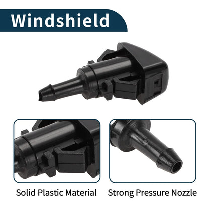Windshield Washer Nozzle & Gasket, Fluid Hose for Subaru (2008-2014)
