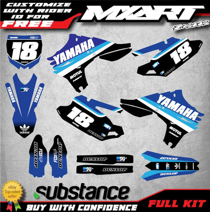 Graphics Kit for Yamaha YZF 450 (2010-2013) - STANCE STYLE Stickers