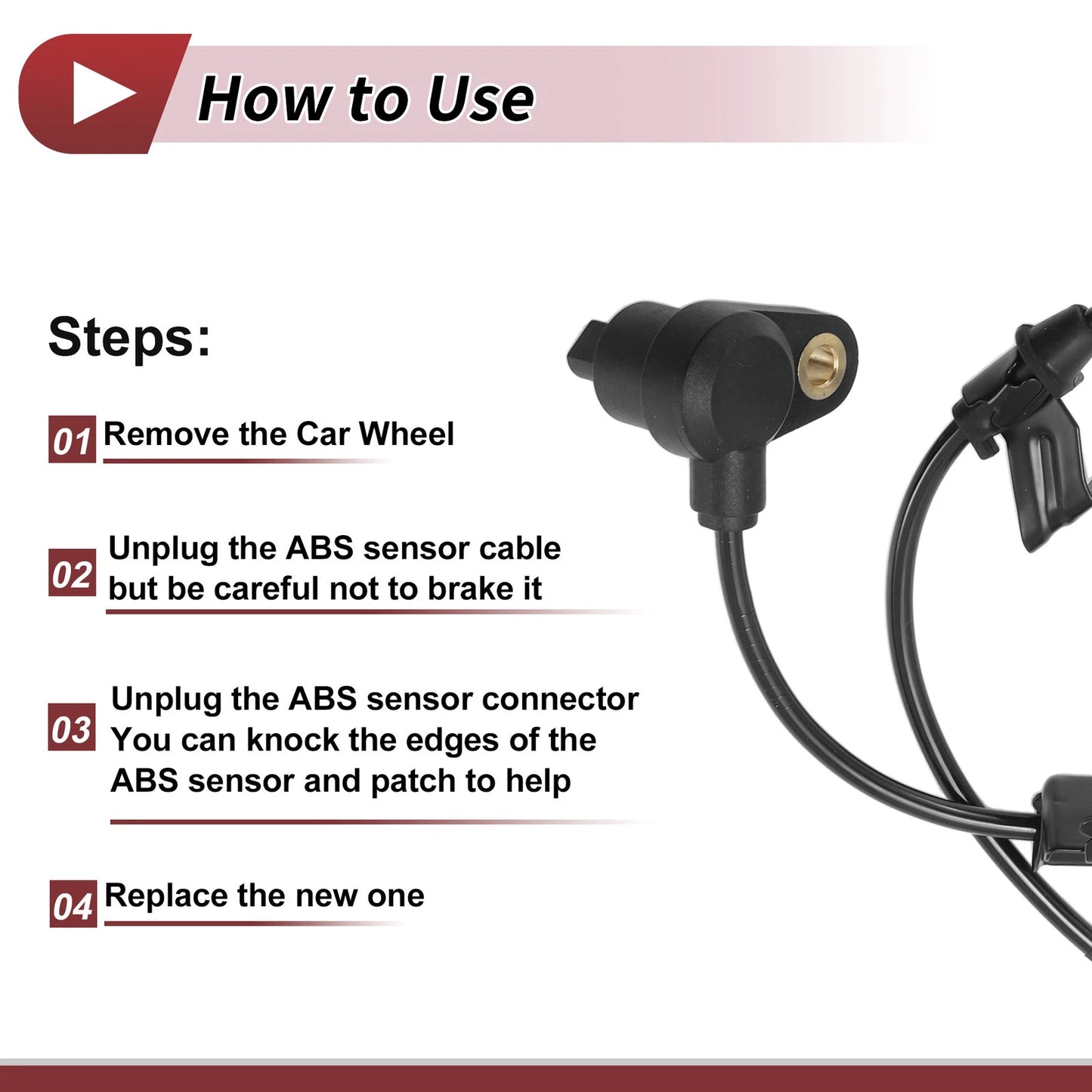 ABS Wheel Speed Sensor for Honda Accord (1998-2002)