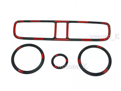 Carbon Air Vent Frame Trim Cover for Mitsubishi Sedan (2013-2015)