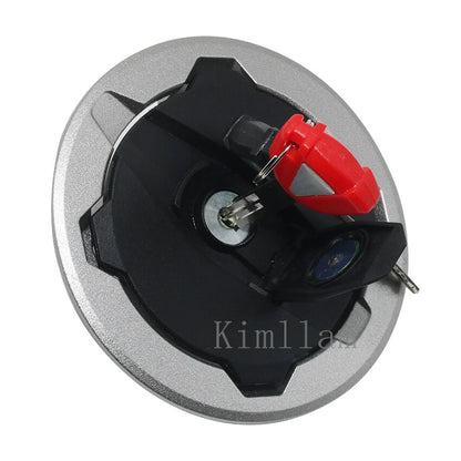 Fuel Gas Tank Cap Cover Keys for Kawasaki ZX-6R Ninja (2019-2022)