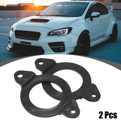 2 x Black Plastic Speaker Mounting Adapter Bracket Rings for Toyota/Subaru