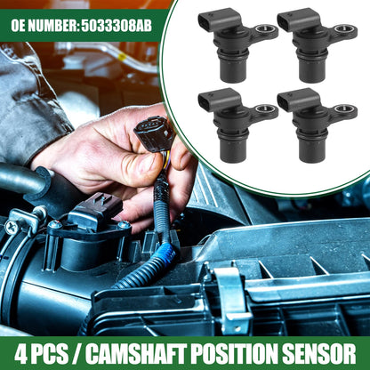 4 x Engine Camshaft Position Sensor for Dodge Journey (2009-2020)