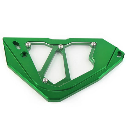 Green Sprocket Cover Chain Guard for Kawasaki Z250 Z300 Ninja 250 300 (2013-2017)