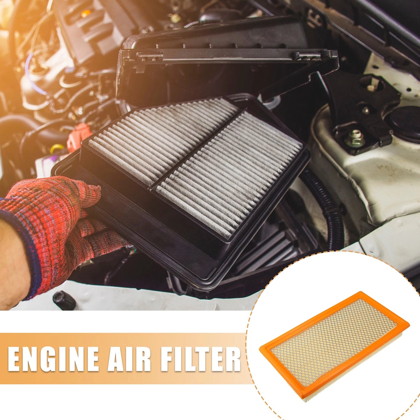 Engine Air Filter for Ford Edge 2007-2014 (2007-2014)