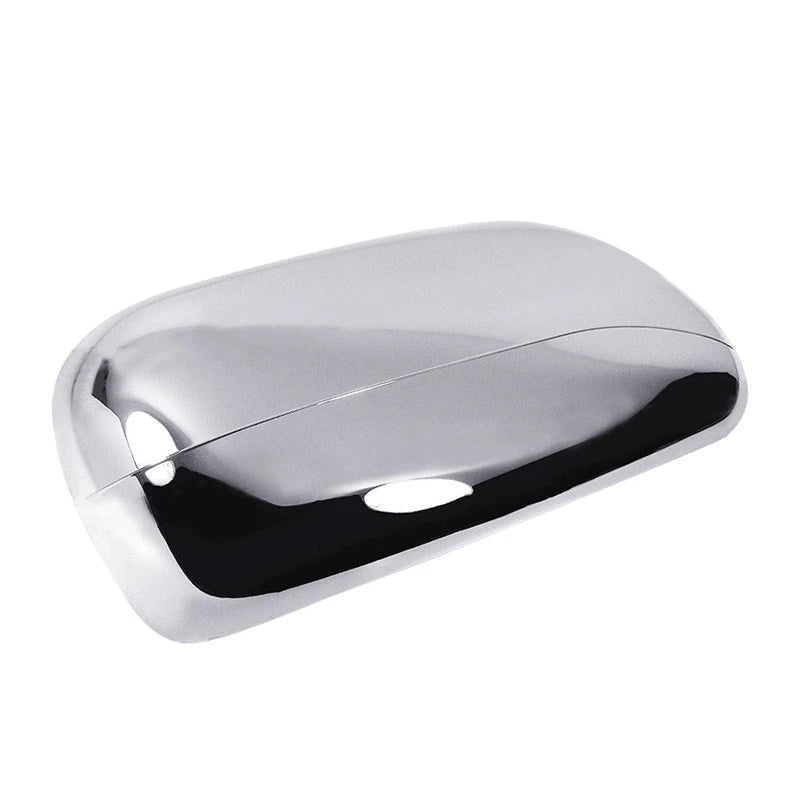 Silver Side View Mirror Covers for Lexus IS300 Sedan Wagon (2001-2005)