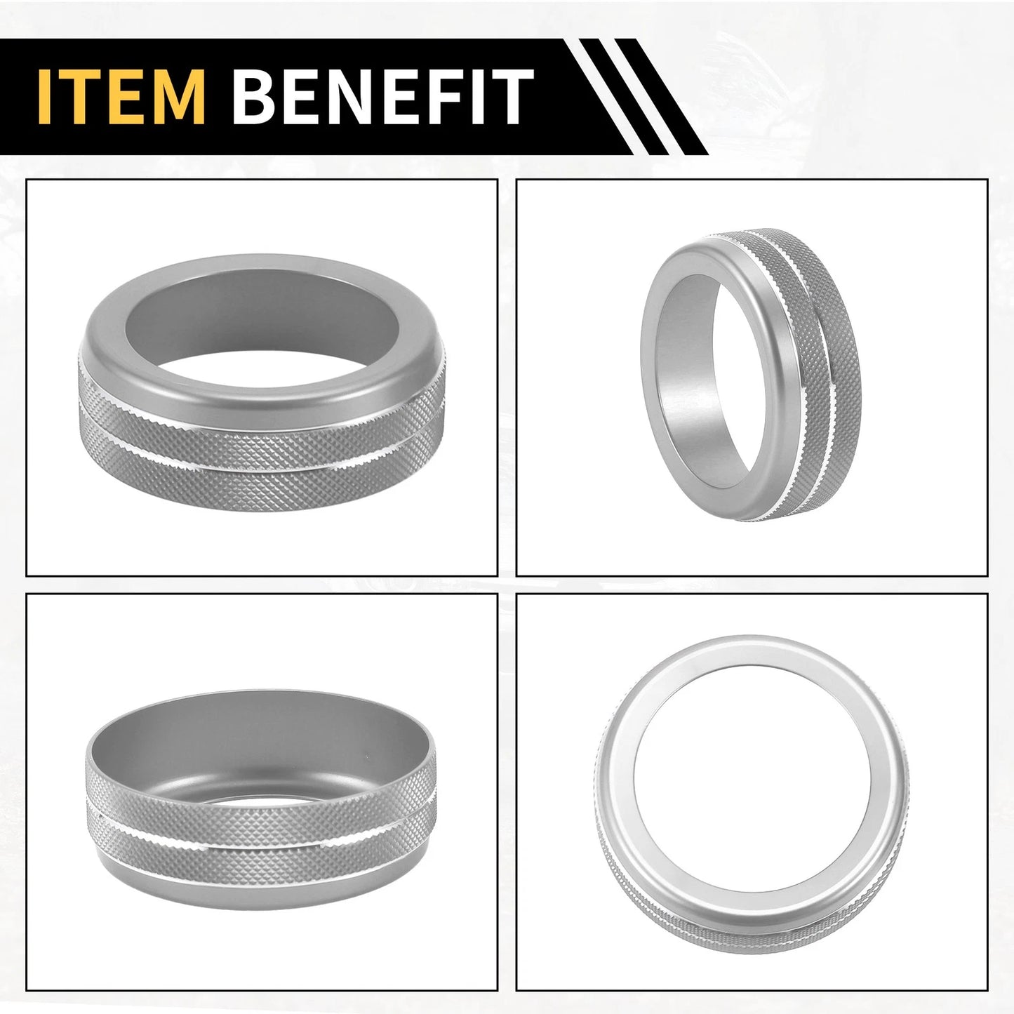 Air Conditioner Heater 4WD Switch Knob Cover Ring for Toyota Tacoma (2005-2023)