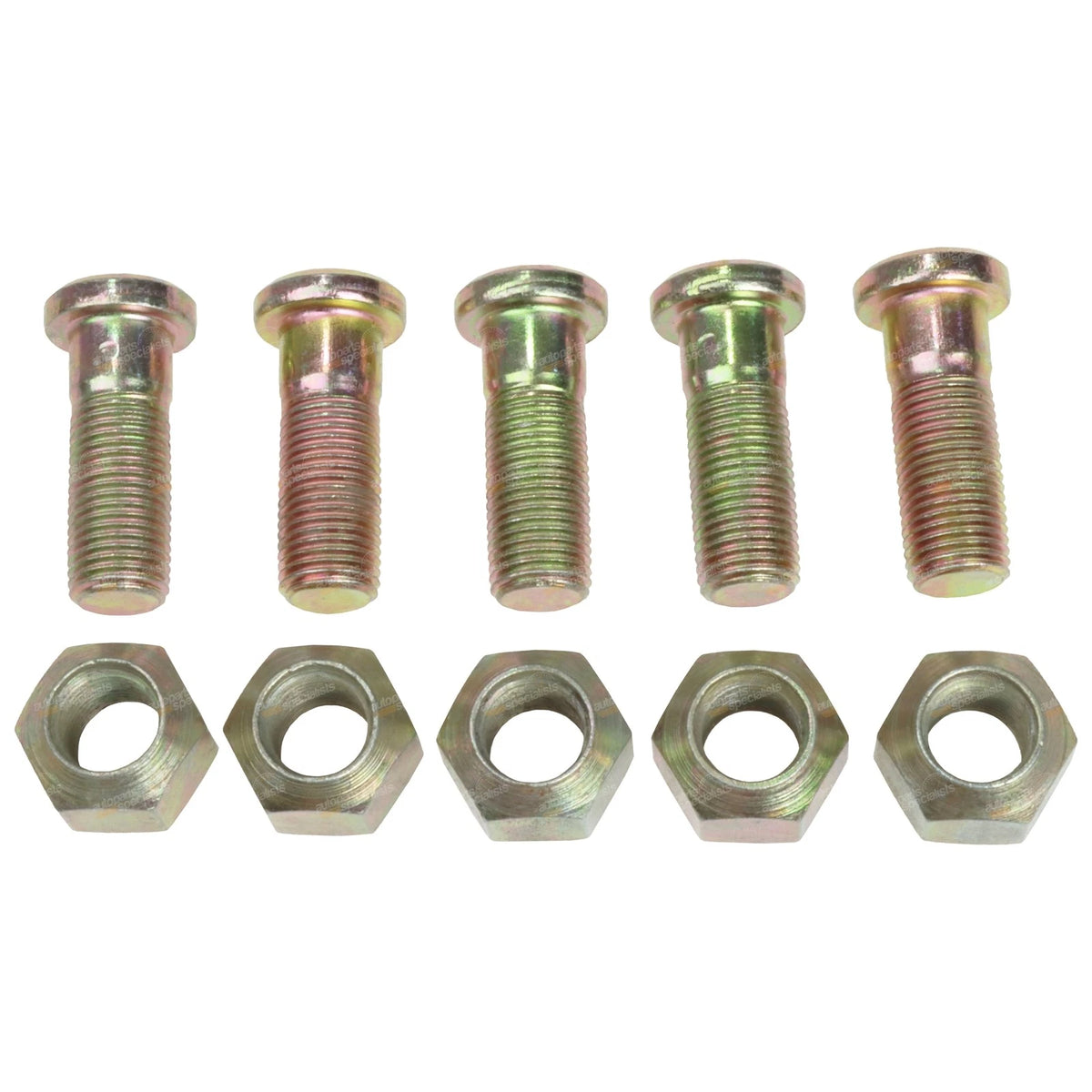 5 x Wheel Hub Studs & Nuts - Rear Set for Sierra SJ/LJ & Holden