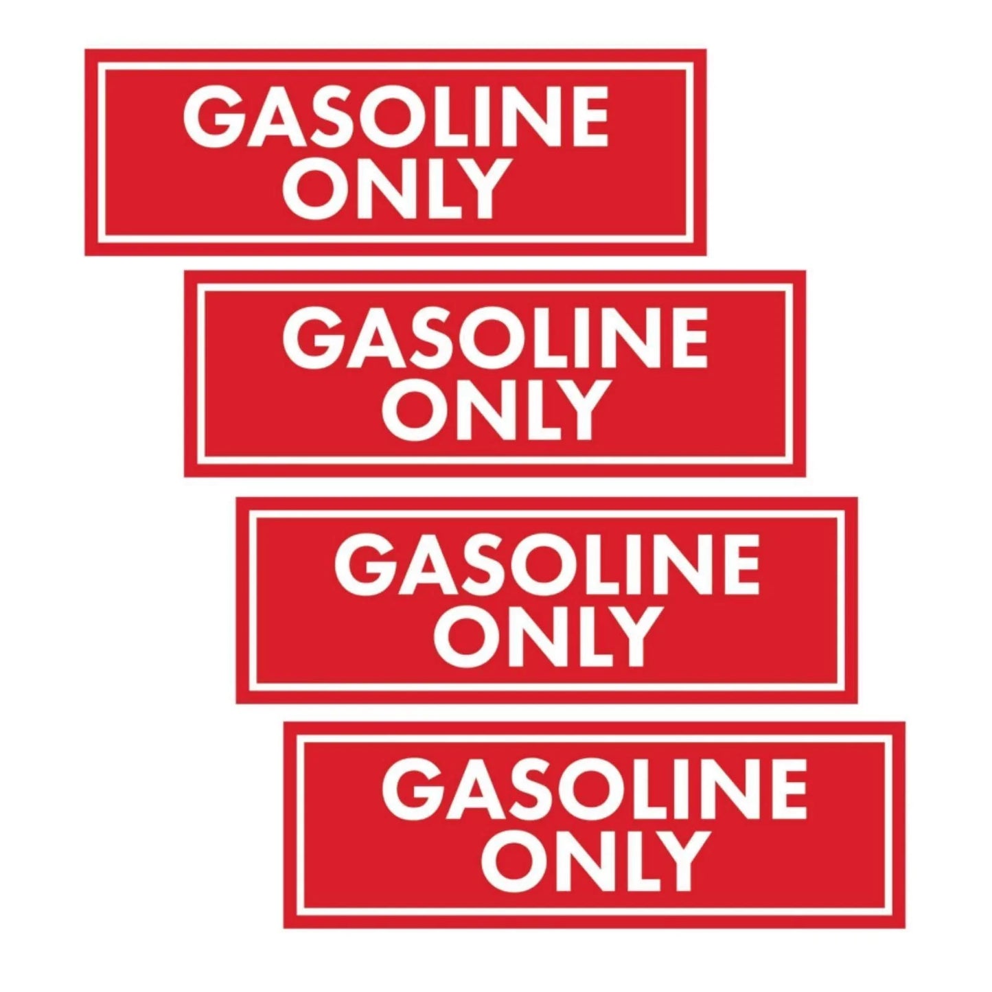 Diesel Fuel Only Sticker Decal for Marine Fuel Tank Door Vinyl Label