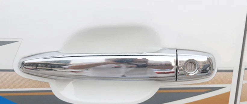 ABS Chrome Door Handle Lid Side Cover Trim for Toyota Prado FJ120 (2003-2009)