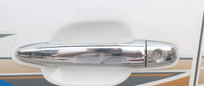 ABS Chrome Door Handle Lid Side Cover Trim for Toyota Prado FJ120 (2003-2009)