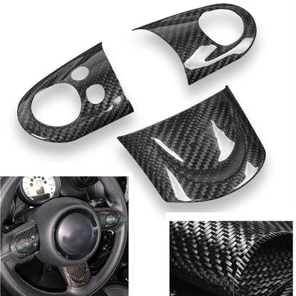 Steering Wheel Cover Trim for MINI Cooper R55 R56 Countryman (2007-2016)