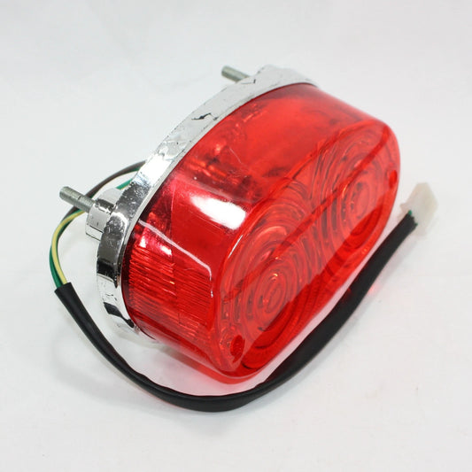 12V Head & Rear Tail Light Lamps for 250CC Dinosaur Style Quad ATV