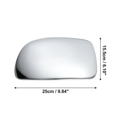 Chrome Plated Mirror Covers Cap Overlay for Chevrolet Silverado and GMC Sierra