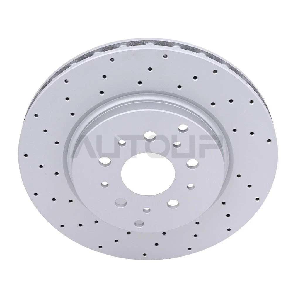 Rear Brake Rotors Set for Maserati Granturismo Quattroporte